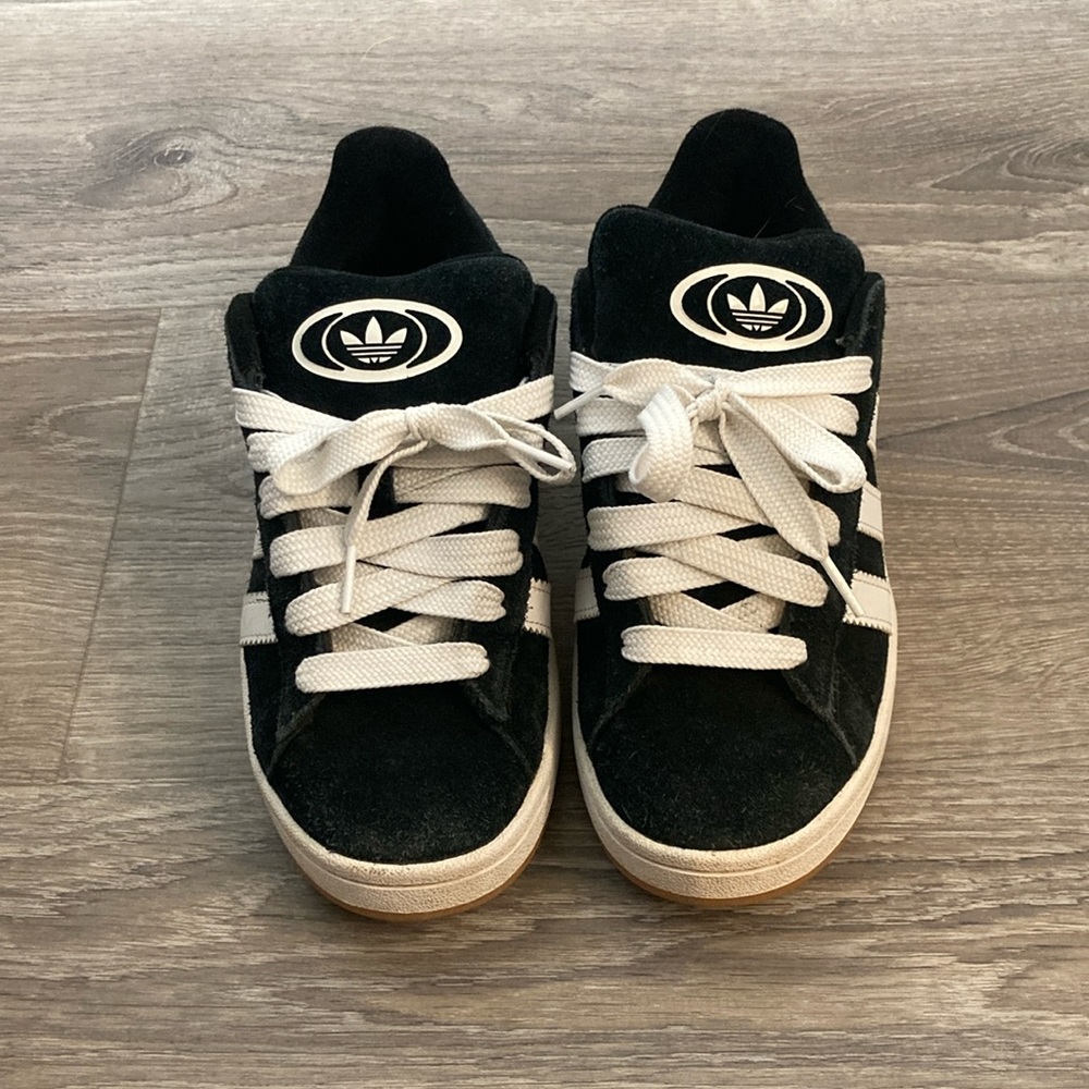 Adidas Black and White Campus 00s